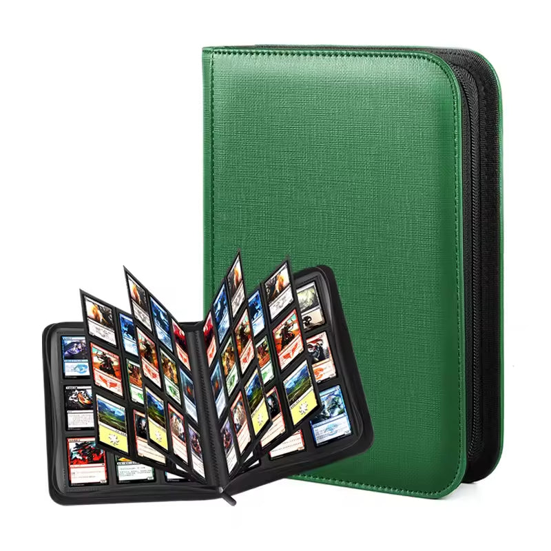 Deluxe Zipper Card Binder For Collectors and Kids Present 360 Pockets - Card Binders-Protect Your Cards, Showcase Your Passion.