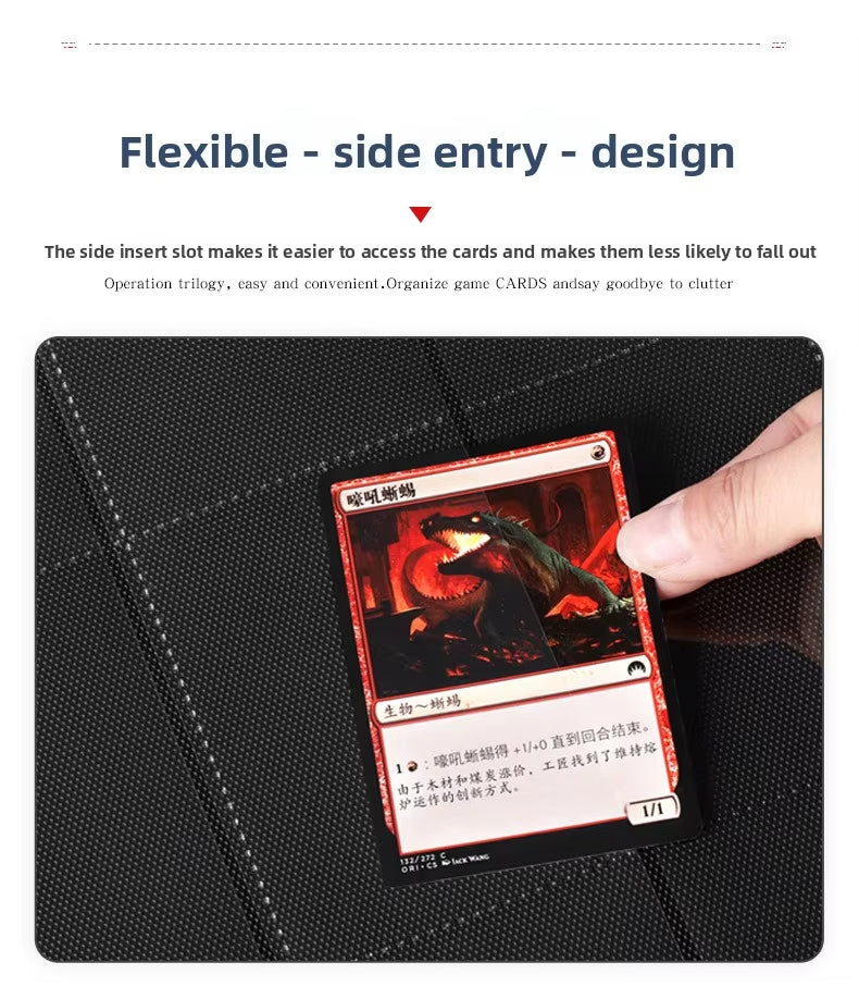 Pokemon Card Collection Binder 360 Pockets Strap Organizer