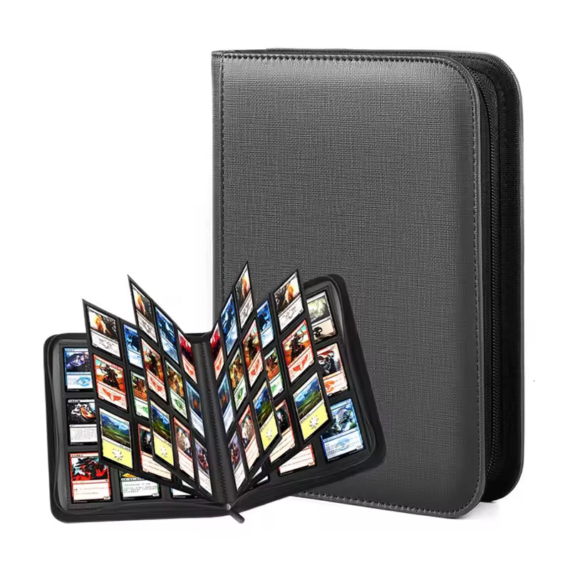 High End Trading Card Organizer 360 Pocket Collector Gift - Card Binders-Protect Your Cards, Showcase Your Passion.