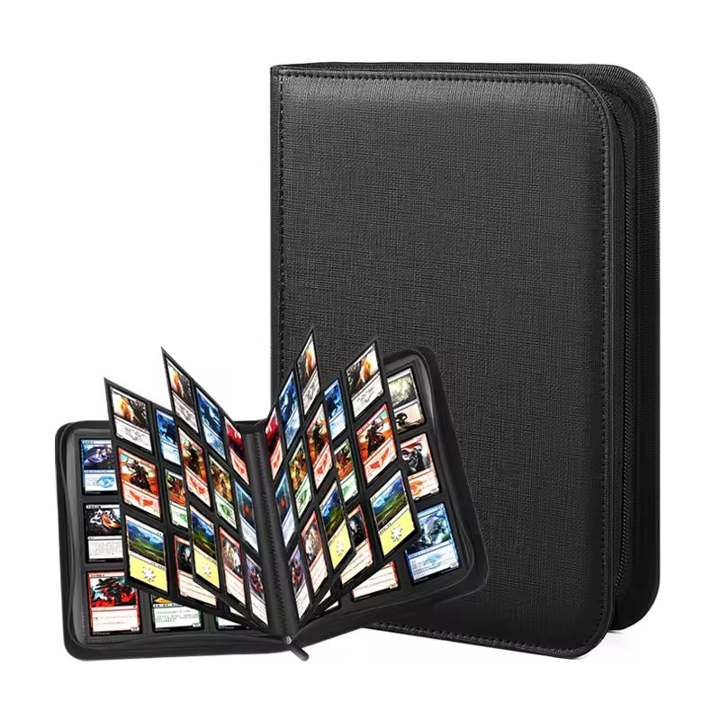 Luxury PU Leather Card Album For Pokemon MTG Kids Gift 360Pockets - Card Binders-Protect Your Cards, Showcase Your Passion.