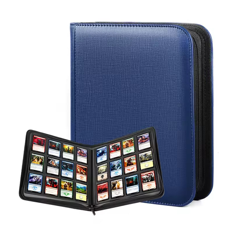 Professional Zipper Card Album 480 Pockets Collectors - Card Binders-Protect Your Cards, Showcase Your Passion.